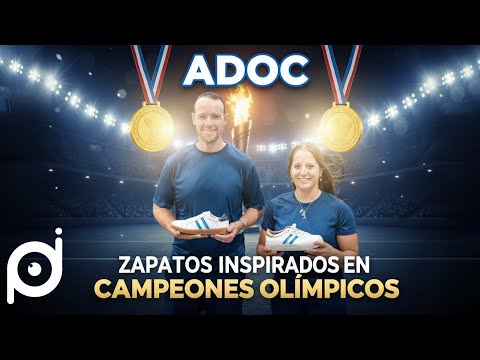 ADOC sorprende con zapatos inspirados en CAMPEONES olímpicos