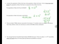 Population Estimation and Growth Problems