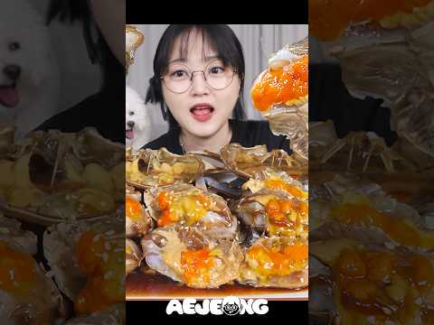 밤에 보면 위험한 밥도둑 간장게장 먹방🦀Soy Sauce Marinated Crab Mukbang ASMR