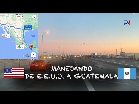 MANEJANDO DE E.E.U.U. A GUTEMALA!!