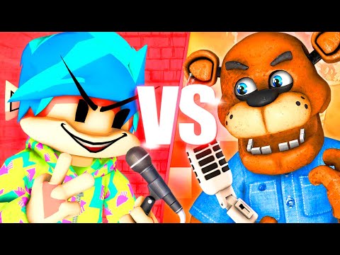 Friday Night Funkin' vs FNAF - Фильм (Ной Все Серии Подряд Анимация 3D Five Nights At Freddy's FNF)
