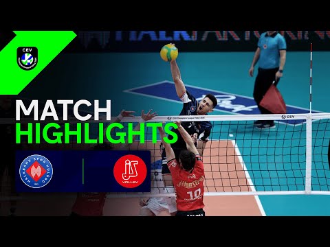 Highlights | Halkbank ANKARA vs. Jihostroj ČESKÉ BUDĚJOVICE | CEV Champions League Volley 2025