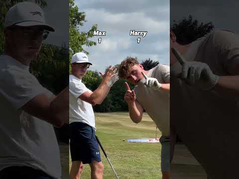 First to hit 3 bags of flour wins! #golf