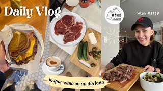 🥩MI DIETA KETO ALTA EN PROTEINA | VENTAJAS DE DESAYUNAR CARNE | VLOG 1837 | Manu Echeverri