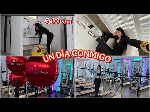 5:00 am ABRIENDO MI ESTUDIO DE PILATES