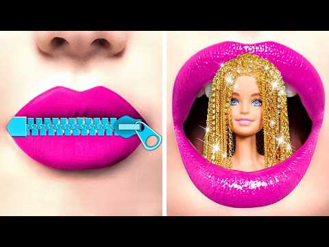 Barbie’s Secret Jail Makeover! 😱👗 Cool Doll Hacks & Transformations