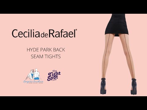 Cecilia de Rafael Hyde Park Tights | Back Seam Tights