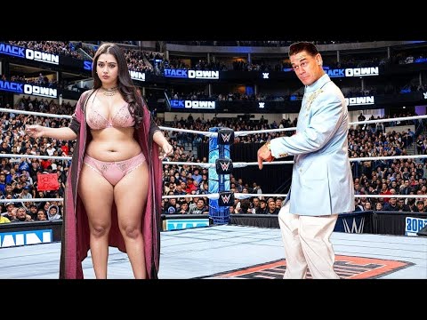 John Cena vs indian Female WWE Monday Night RAW 4/7/2025 Highlights HD | WWE RAW Highlights HD