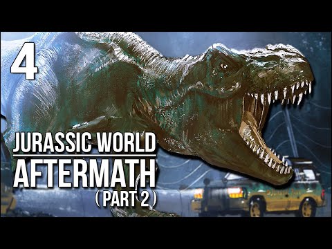 Jurassic World Aftermath: Part 2 | 4 | Oh Boy... The T-REX IS ...