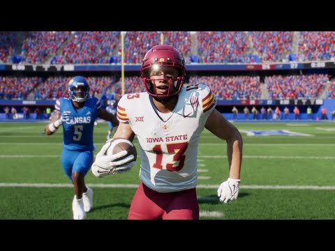 Iowa State vs Kansas - NCAA Football 11/9/24 Full Game Highlights
(College Football 25 Sim)