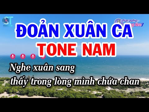 Karaoke Đoản Xuân Ca Tone Nam ( C ) Nhạc Tết Mới Nhất 2025