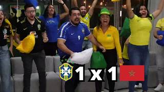 REACT BRASIL X MARROCOS | COPA DO MUNDO | Casal Rivalidade