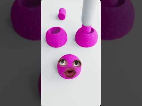 Amazing funny crushing #satisfying #kineticsand #oddlysatisfying
