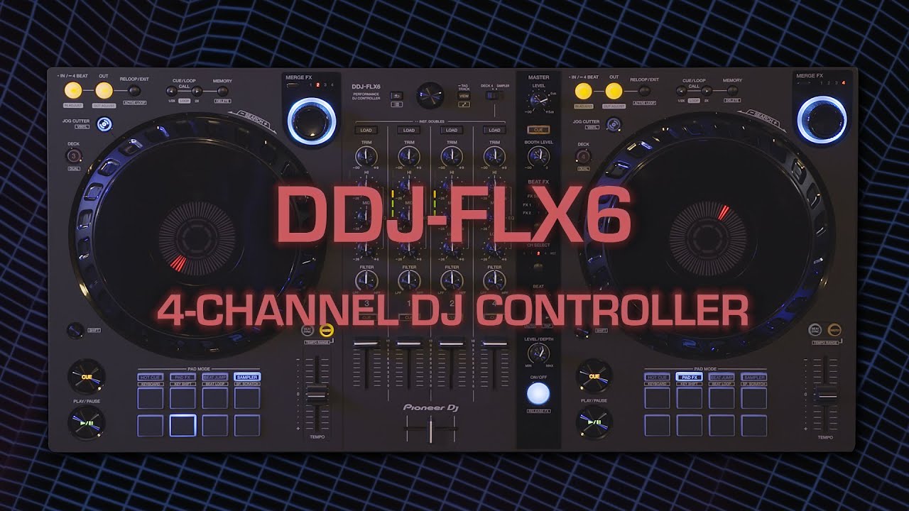 Controlador Dj Pioneer Dj Flx4 — Palacio de la Música