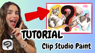Tutorial básico para aprender a dibujar en CLIP STUDIO PAINT @CLIPSTUDIOchannel ✨