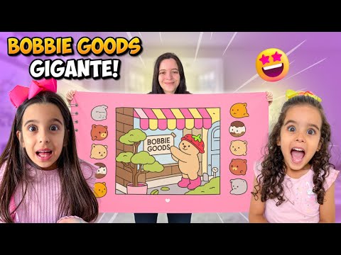 PINTAMOS O MAIOR BOBBIE GOODS DO MUNDO! 😱 Alice e Juju