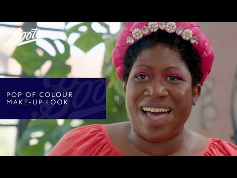 Make-up Tutorial | Pops of Colour Make-up look| Boots UK