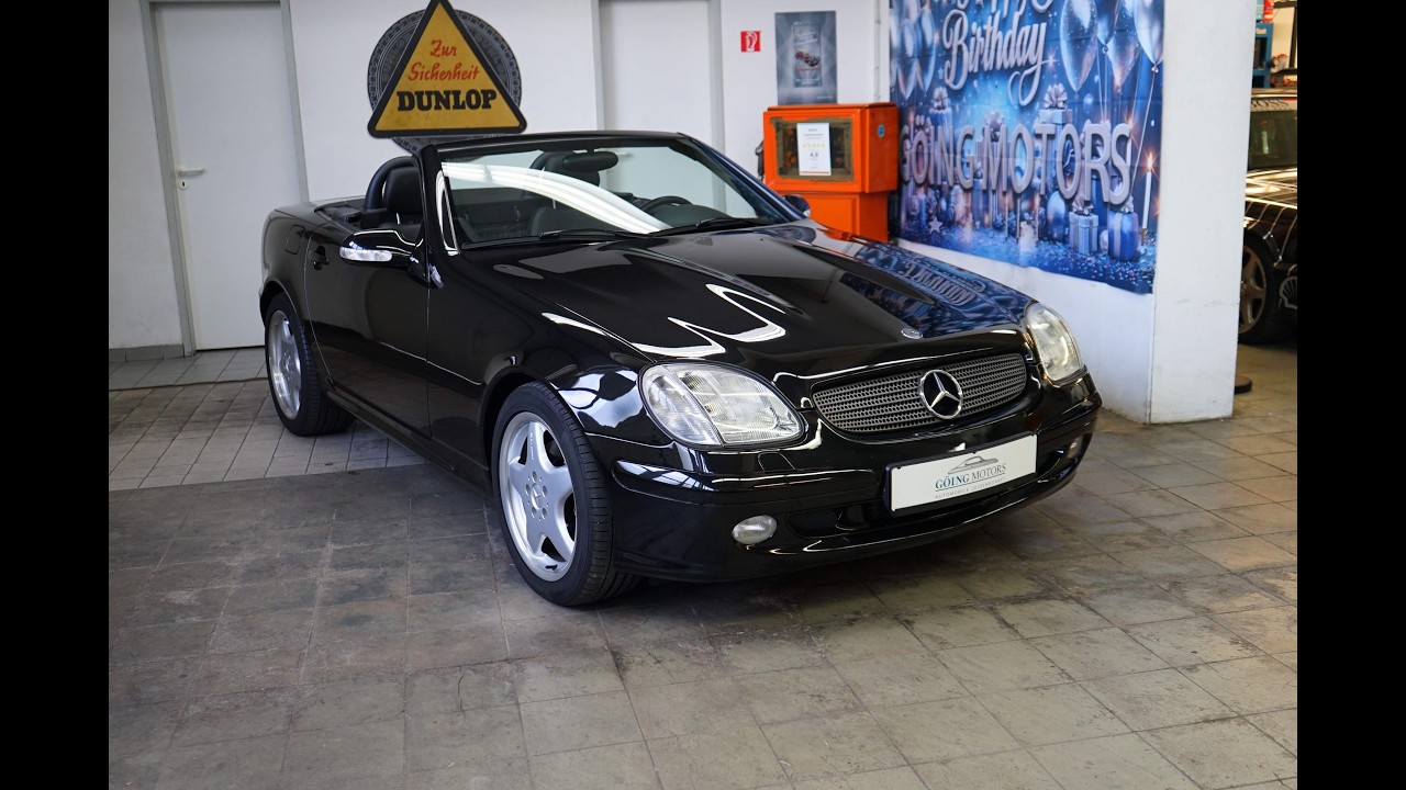 Aperçu vidéo du Mercedes-Benz SLK 320 (2000)