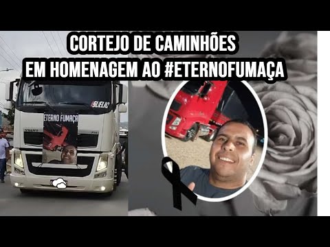 Amigos prestam última homenagem ao caminhoneiro (Fumaça) em Gravatá PE