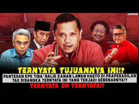 DHUARR💥PANTESAN KPK TIBA-TIBA BALIK ARAH MELAWAN HASTO DI PRAPERADILAN🔥❓TERNYATA INI YG TERJADI😱❓