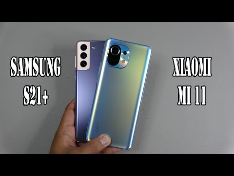 (VIETNAMESE) Samsung Galaxy S21 Plus 5G vs Xiaomi Mi 11 - SpeedTest and Camera comparison