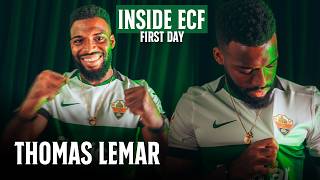 🎥 THOMAS LEMAR: SU PRIMER DÍA EN EL ELCHE CF 🤍💚
