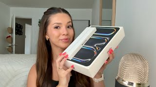 ASMR iPad Pro & Apple Pencil Unboxing ✨ *whispered*