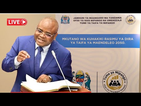 🔴LIVE: WAZIRI KITILA KWENYE MKUTANO WA KUHAKIKI RASIMU DIRA YA TAIFA YA MAENDELEO 2050