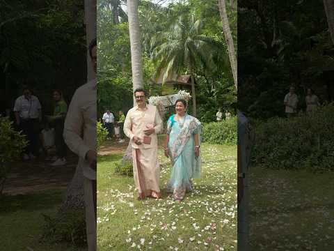 Happy Anniversary Appa and Amma ❤️ |#shorts #radikaasarathkumar #sarathkumar #love #family