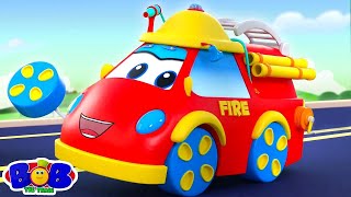 LIVE 🔴 Bob le Train - La Chanson du Camion de Pompiers Avec Bob le Train 🚒 | Comptine Pour Enfants
