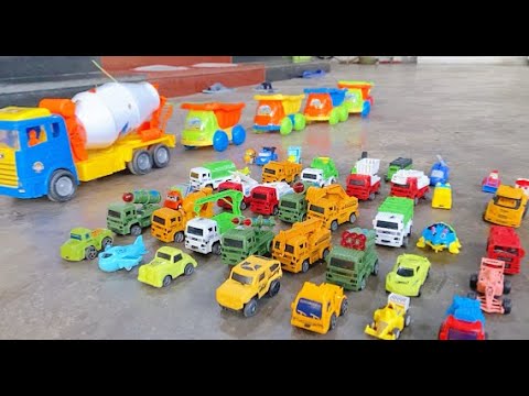 Ôtô đồ chơi xe máy xúc & xe bồn cho trẻ em Truck Car Toy Play for Kids