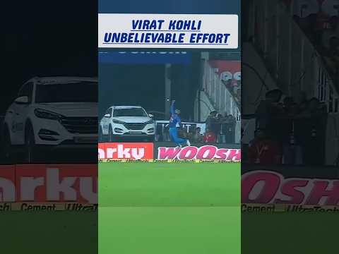 Virat Kohli Unbelievable Effort #shorts #cricket #cricketlover #viratkohli #viralvideo #viral