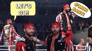 We Wore Mics During Our Entrance!