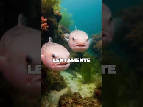 El pez gota🐟💧 #animals #pez #gota #fish #ocean #sea #water #animal #curiosidades #top #shorts #yt