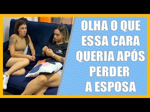 Olha o que esse cara queria fazer depois que perdeu a esposa.