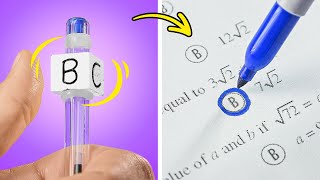 GENIALE SCHUL-HACKS || DIY-Malideen! Wer zuerst die Kunstschule beendet, gewinnt! von 123 GO! SCHOOL