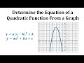 Quadratic Functions and Their Forms
