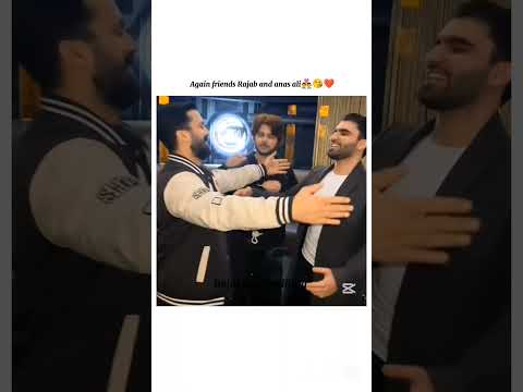 again friends Rajab and anas ali 👨❤️👨😘❤️#rajabfamily #editing