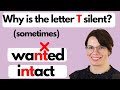 Pronunciation Rules for 'T' in English