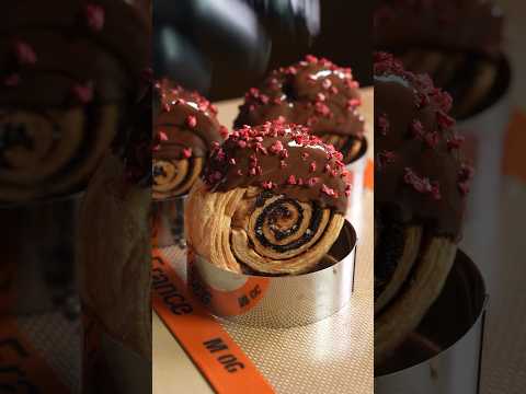 Crunchy New York Rolls Chocolate ニューヨークロールチョコ #asmr #cooking #chocolate #shorts #recipe