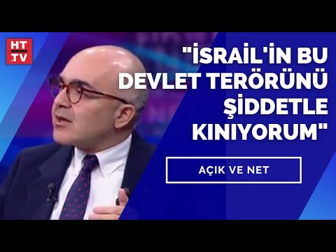 “İsrail’in bu devlet terörünü şiddetle kınıyorum”