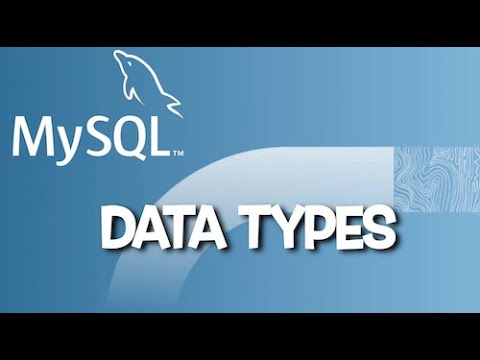 MySQL 101 Episode 7 - Data Types