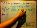 Understanding Polynomials and Exponents