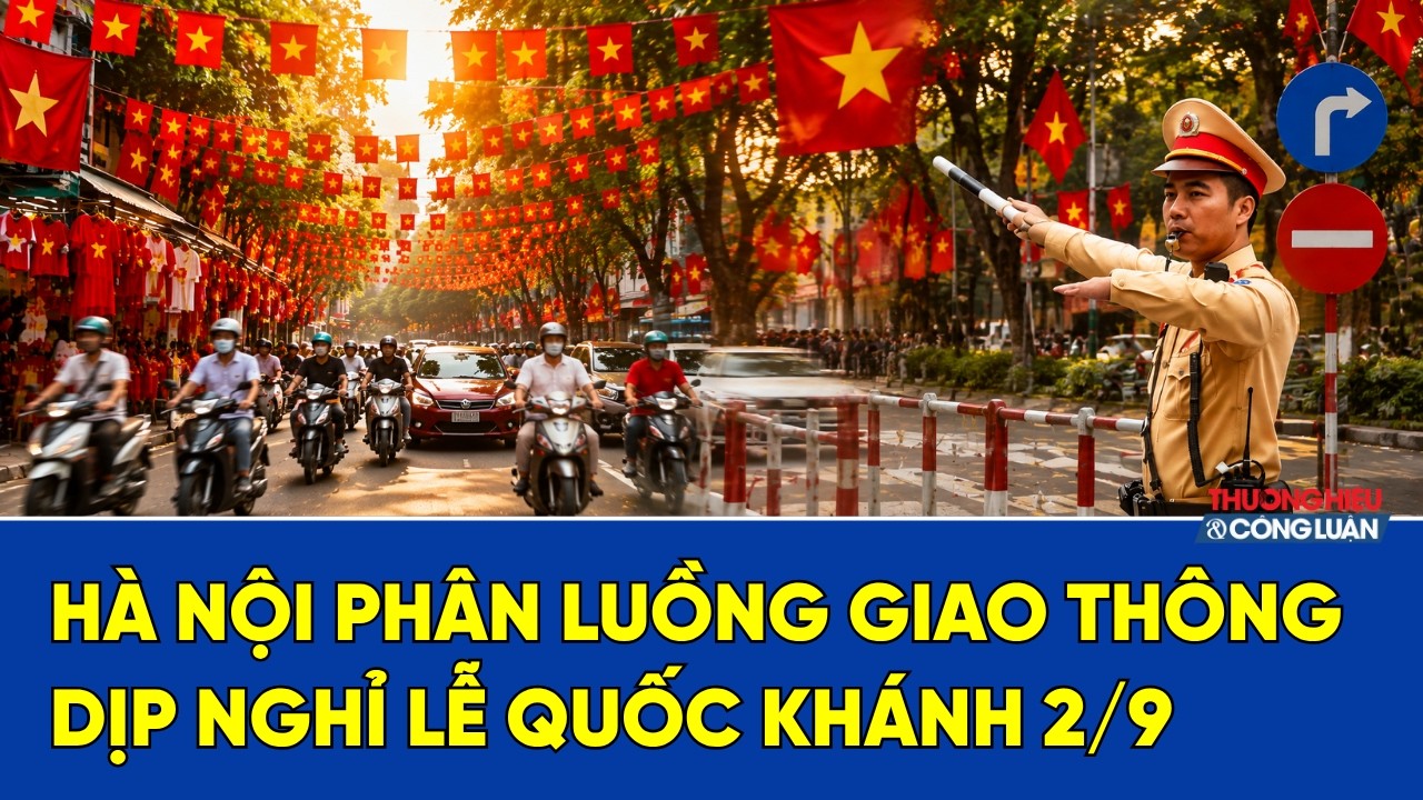 Hà Nội phân luồng giao thông dịp nghỉ lễ Quốc khánh 2/9