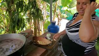 Muy felices cocinando en esta nueva hornia 