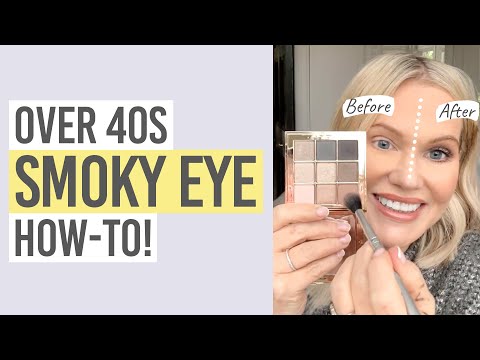 HOW TO GET A SMOKY EYE LOOK! | OVER 40s TUTORIAL! 👁️