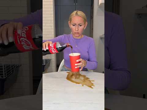 He made a glass of Coca-Cola for her from Pumpkin
