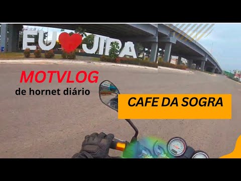 MotoVLOG diário , fui com a família tomar café lá no café da sogra