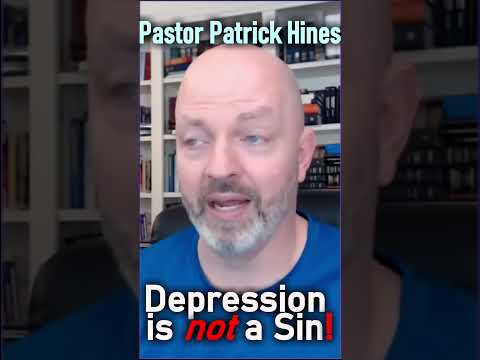 Depression is not a Sin! / Spurgeon's Sorrows - Pastor Patrick Hines Podcast #shorts #christians