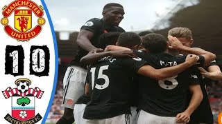 هدف اول مانشستر يونايتد على ساوثهامبتون
